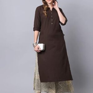 Pistaa's Women's Loose Fit Cotton Salwar Suit