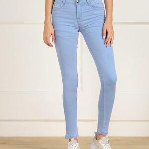 Nifty Women's Cotton Blend Stretchable Mid Rise Jeans