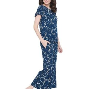 Clovia Women Rayon Pajama Set