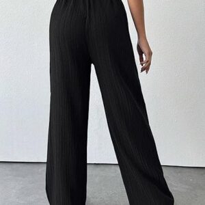 GRECIILOOKS Trouser for Women | Loose Fit High-Waist Korean Pants | Formal Track Pant for Woman | Cargo Style Baggy Trendy